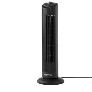 Amazon Basics Ventilador de torre de 71 cm con 3 velocidade…