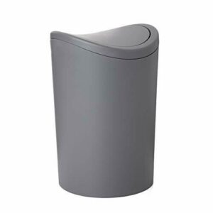 Tatay Papelera Baño con Tapa Basculante, 6L de Capacidad, d…
