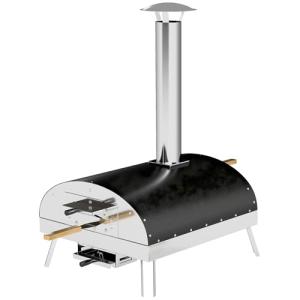 Outsunny Mini Horno de Pizza Exterior Portátil Horno de Leñ…