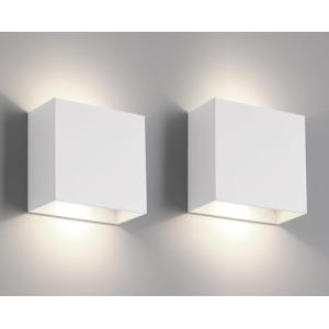 FUPE 2 piezas Aplique pared interior,Aplique LED de Pared I…