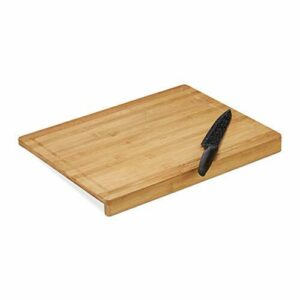 relaxdays Tabla Cortar con Borde para Encimera, Picar, Coci…