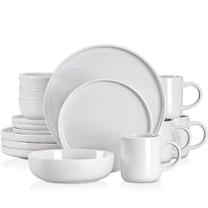 Vancasso Sesam Juego de Platos de Cerámica, Gres, Platos Ll…