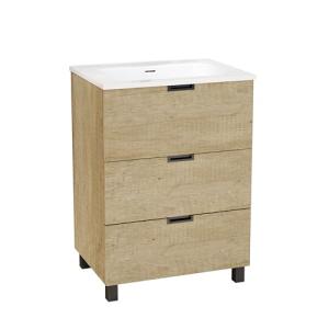 Baikal Mueble de Baño Tail. Conjunto de Baño de 3 Cajones c…