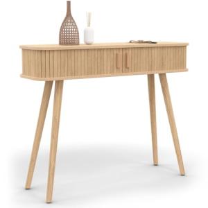 IDMarket - Mesa consola con 2 puertas correderas, Romie, li…