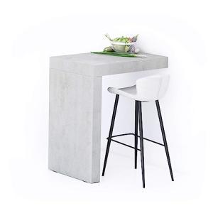 MOBILI FIVER, Península Evolution 90x60, Cemento Gris, Mesa…