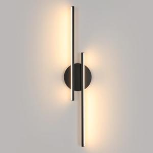 Comely Lámpara de Pared LED Interior, 24W 2700LM Apliques d…