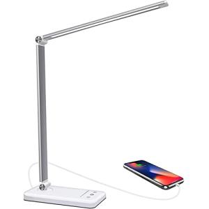 Lámpara Escritorio LED,5 * 10 Modos de Brillo con 52 SMD Le…