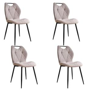 GrandCA HOME Juego de 4 Sillas de Comedor, Cocina, Sala de…