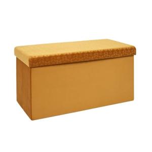 HOME DECO FACTORY HD7404 - Baúl Plegable para Banco con dis…