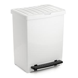 Tatay Cubo de Pedal, 25L de Capacidad, Pedal Retráctil, Pol…