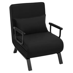 WOLTU Sofá Cama, Sillón Reclinable con Respaldo Ajustable,…