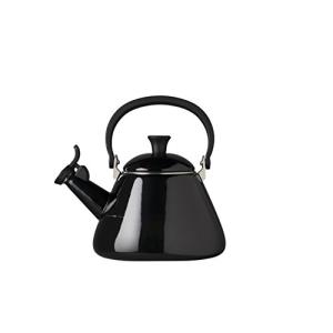Le Creuset Tetera Kone, Acero esmaltado, 1, 6 L, Negro Onyx…