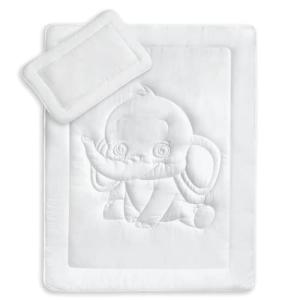 Set de colchas infantiles con pespunte de elefante 40 x 60…