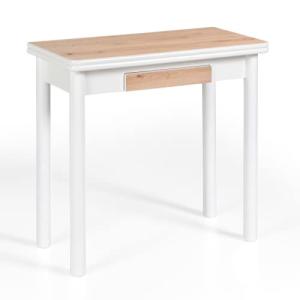 MOMMAHOME® Mesa Cocina Extensible, Mesa Comedor Extensible,…