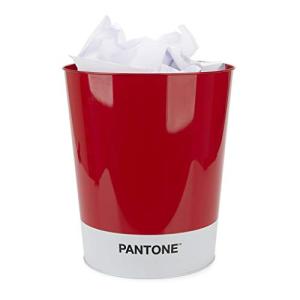 Balvi Papelera Pantone Color rojo Cubo de reciclaje para la…