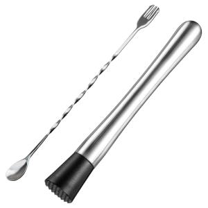 Cóctel Muddler de Cóctel de Acero Inoxidable Trituradora de…