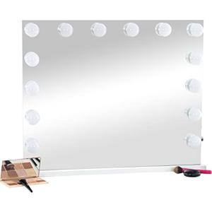 CLP Espejo De Maquillaje Palmdale con Luz LED Regulable & B…