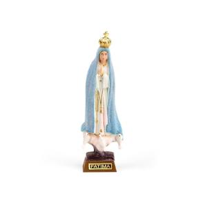 Estatua de la Virgen de Fátima. El Color Azul Indica Día So…