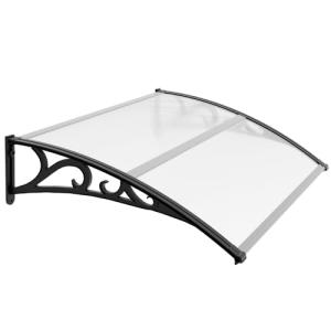 Jiubiaz Marquesina para puerta de casa de 120 x 100 cm, tol…