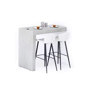 MOBILI FIVER, Península Evolution 120x60, Cemento Gris con…