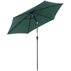 Outsunny Sombrilla para Jardín de Aluminio Ø260x235 cm Para…
