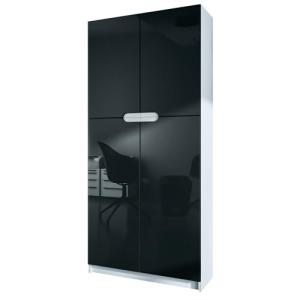 Vladon Armario Oficina Logan V1, Mueble Archivador con 5 Co…