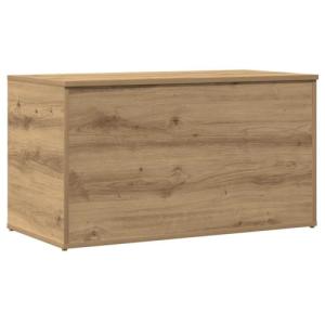vidaXL Baúl de almacenaje Madera ingeniería Roble Artisan 8…