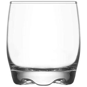 Tradineur - Set de 6 vasos de cristal "Adora", base gruesa,…