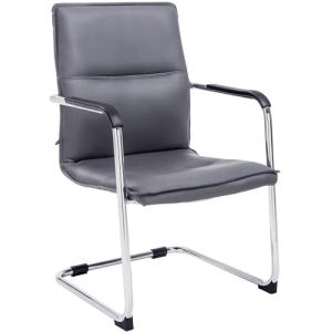 CLP Silla Cantilever con reposabrazos Seattle, con cojín y…