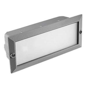FORLIGHT Empotrable De Pared Ip44 Tamesis E27 60W Gris 1055…