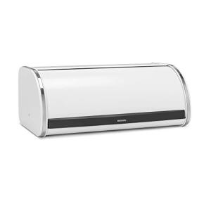 Brabantia Panera con tapa enrollable, Blanco, Large