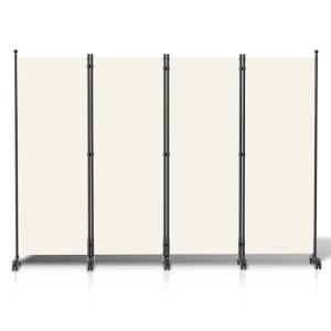 Jiubiaz Biombo separador de ambientes, plegable, independie…