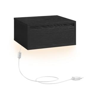 VASAGLE Kailyn Colección - Mesita de Noche Colgante, Luz co…