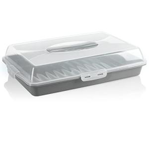 com-four® Caja de transporte para pasteles y alimentos - Re…
