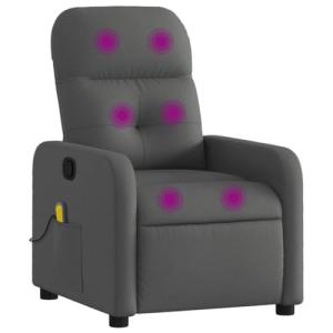 vidaXL Sillón de Masaje Reclinable, Silla con Respaldo Repo…