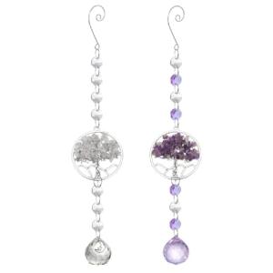 Nlqhyrexion Atrapasol de Cristal Colgante, Suncatcher con F…