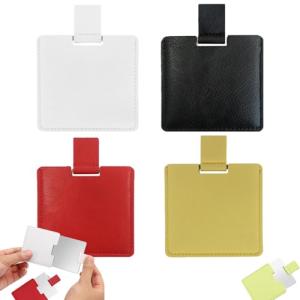 Eabdice 4 Piezas Mini Espejo de Bolsillo, Espejo de Maquill…
