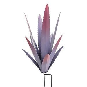 Dirfuny Tequila - Escultura rústica de metal con planta de…