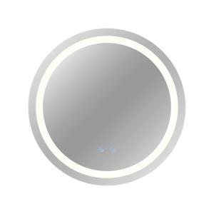 panfudongk Espejo de baño con iluminación LED, espejo de ba…