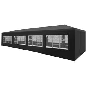 vidaXL Carpa Celebraciones 3x12m Gris Toldo Marquesina Cena…