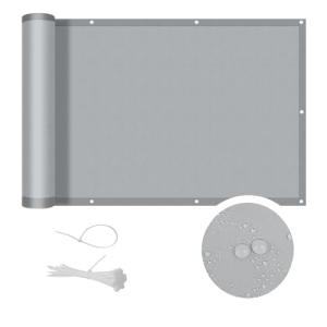 Cool Area Pantalla PES para Balcón Jardín Protección de Pri…