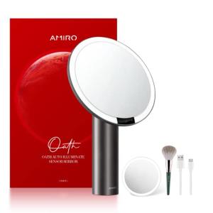 AMIRO Espejo de Maquillaje Iluminado de 9" con Sensor Intel…