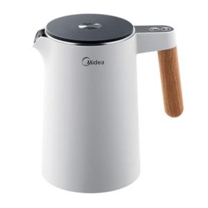 Midea Hervidor de agua de acero inoxidable con ajuste de te…