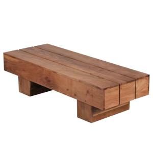 FineBuy Mesa de Centro Moderna Rectangular 120x45x30 cm Mad…