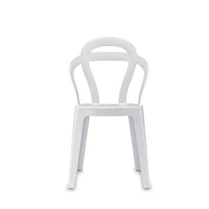 Silla de diseño Titi policarbonato blanco brillo calidad it…
