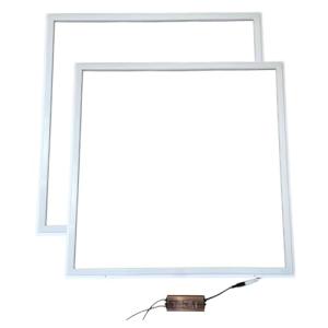 Jandei – Pack 2x Marcos Luminosos Panel LED 60x60cm, 48W, 4…