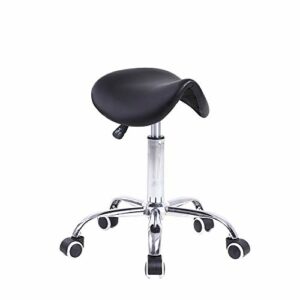 KKTONER Taburete con Ruedas Silla Trabajo Altura Ajustable…