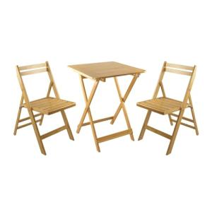7H SEVEN HOUSE Conjunto de Terraza Plegable Mesa Cuadrada y…