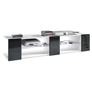 Vladon Mueble TV Movie V2, Mueble Televisor con 6 Compartim…