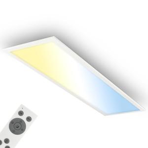 BRILONER - Panel LED con mando a distancia, regulable, CCT,…
